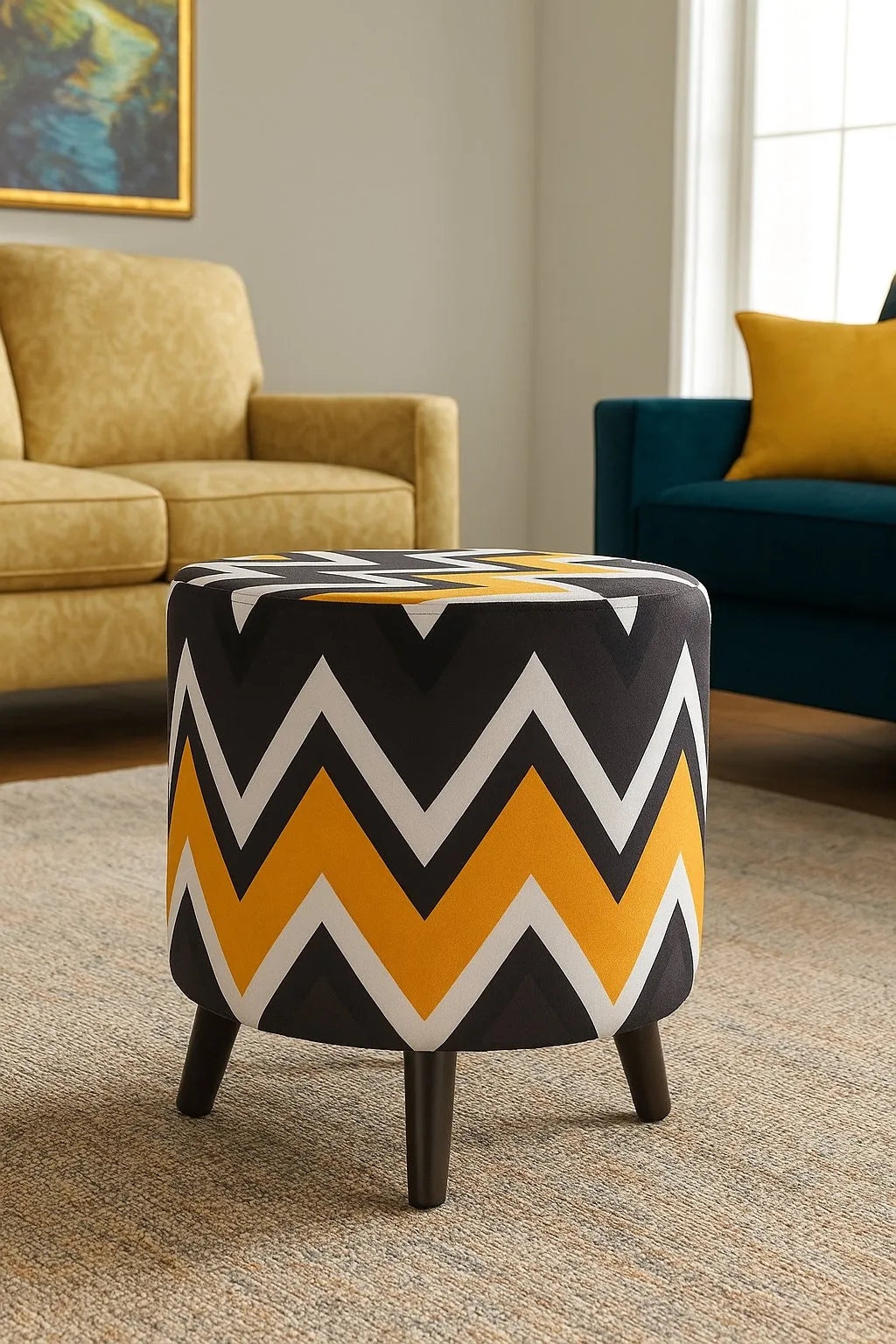 Wooden stools in Lahore