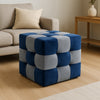 Square quilted stool