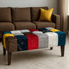 Tufted two seater stool article no3