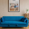 Modern Teal Sofa Cum Bed Article No5