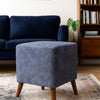 Modern Wooden Stools Pair
