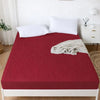 Soft quilted waterproof mattress cover