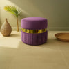 Vintage round stools pair