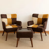 Small Coffee Table With Chairs Pair Article No4