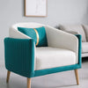 Wooden Lounge Chairs Pair Article No2