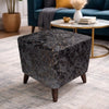 Cafe square stools pair