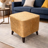 Bright square stools pair