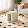 Nordic Wooden Stools Pair