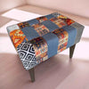 Vintage rectangle stools pair
