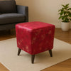 Minimalist square stools pair