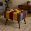 Rectangle stools pair