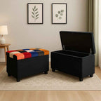 Stools With Storage Pair