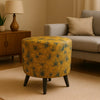 Decorative round stools pair