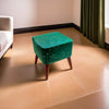 Square stools for bedrooms pair