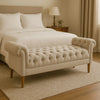 Hallway wooden settee