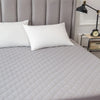 Quilted waterproof bed protector