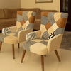 Dining Chairs With Patchwork Pair Article No2