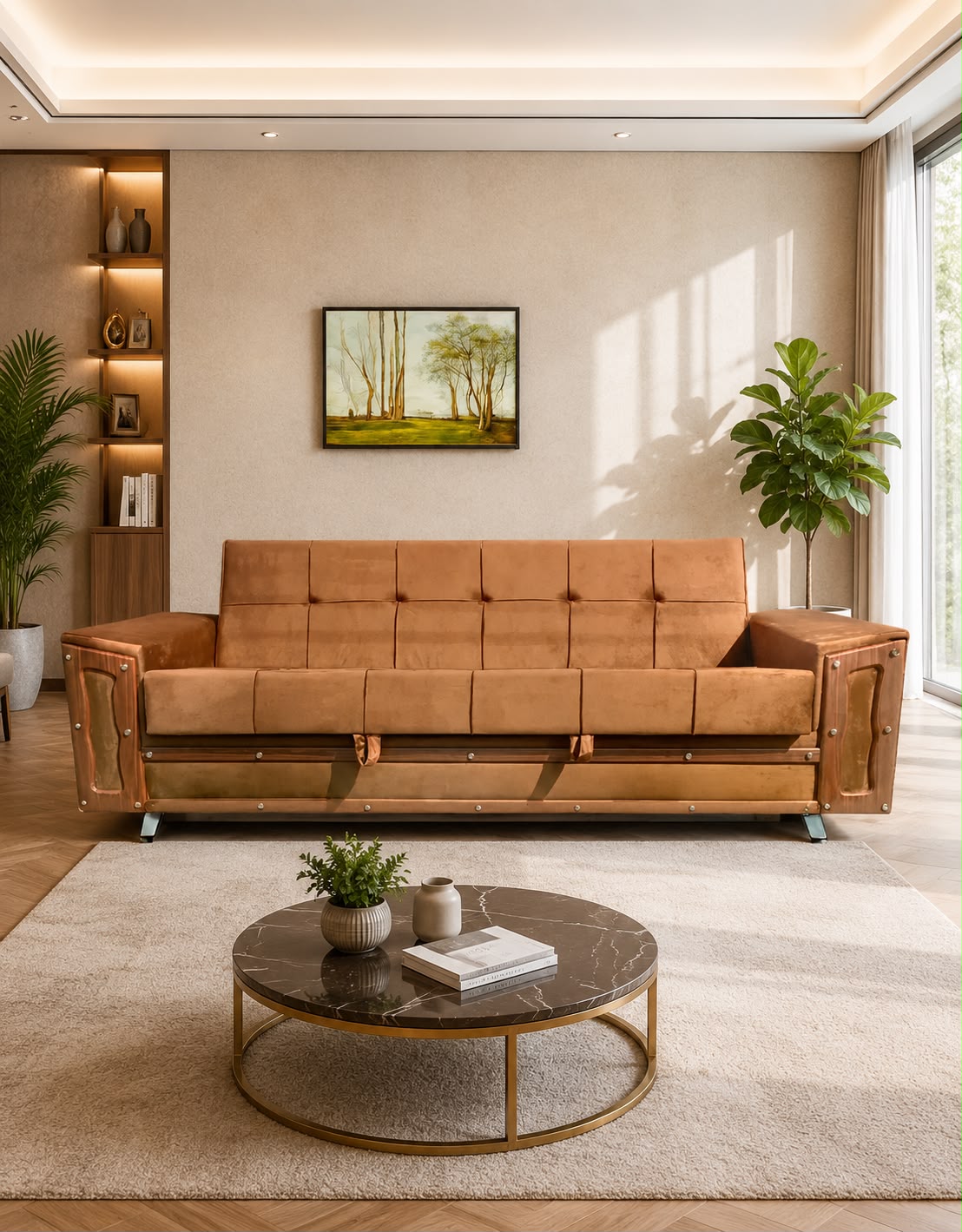 Sofa cum bed design