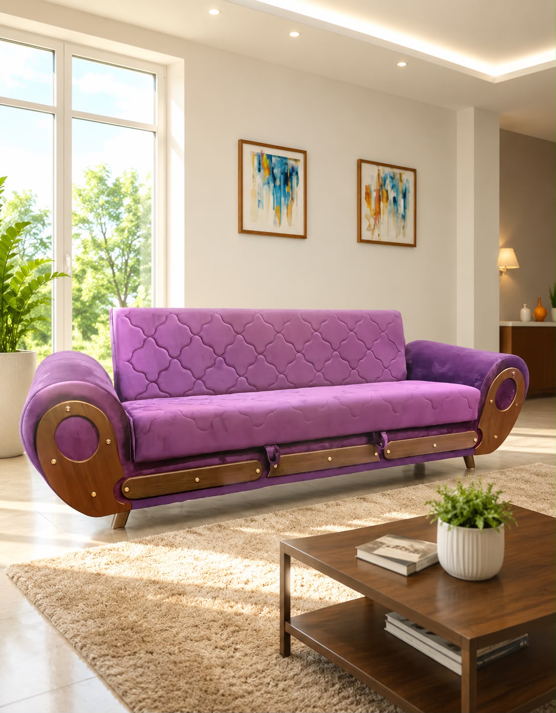Affordable sofa cum bed