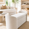 Modern Storage Ottoman Bench for Stylish Home