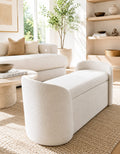 Modern Storage Ottoman Bench for Stylish Home