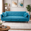 Sofa bed with reclining feature