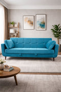 Sofa bed with reclining feature