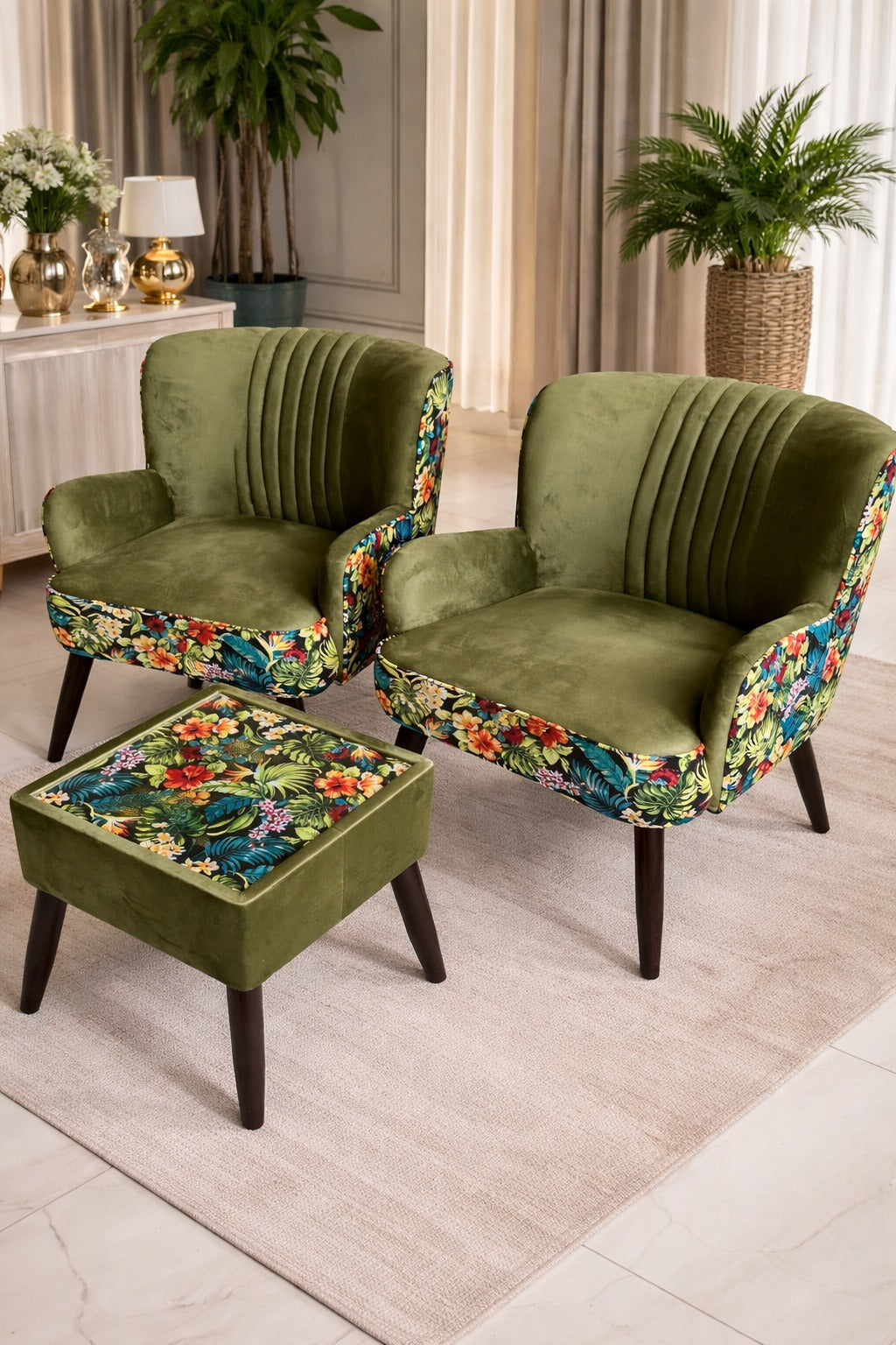 Coffee Table With Chairs Article No9