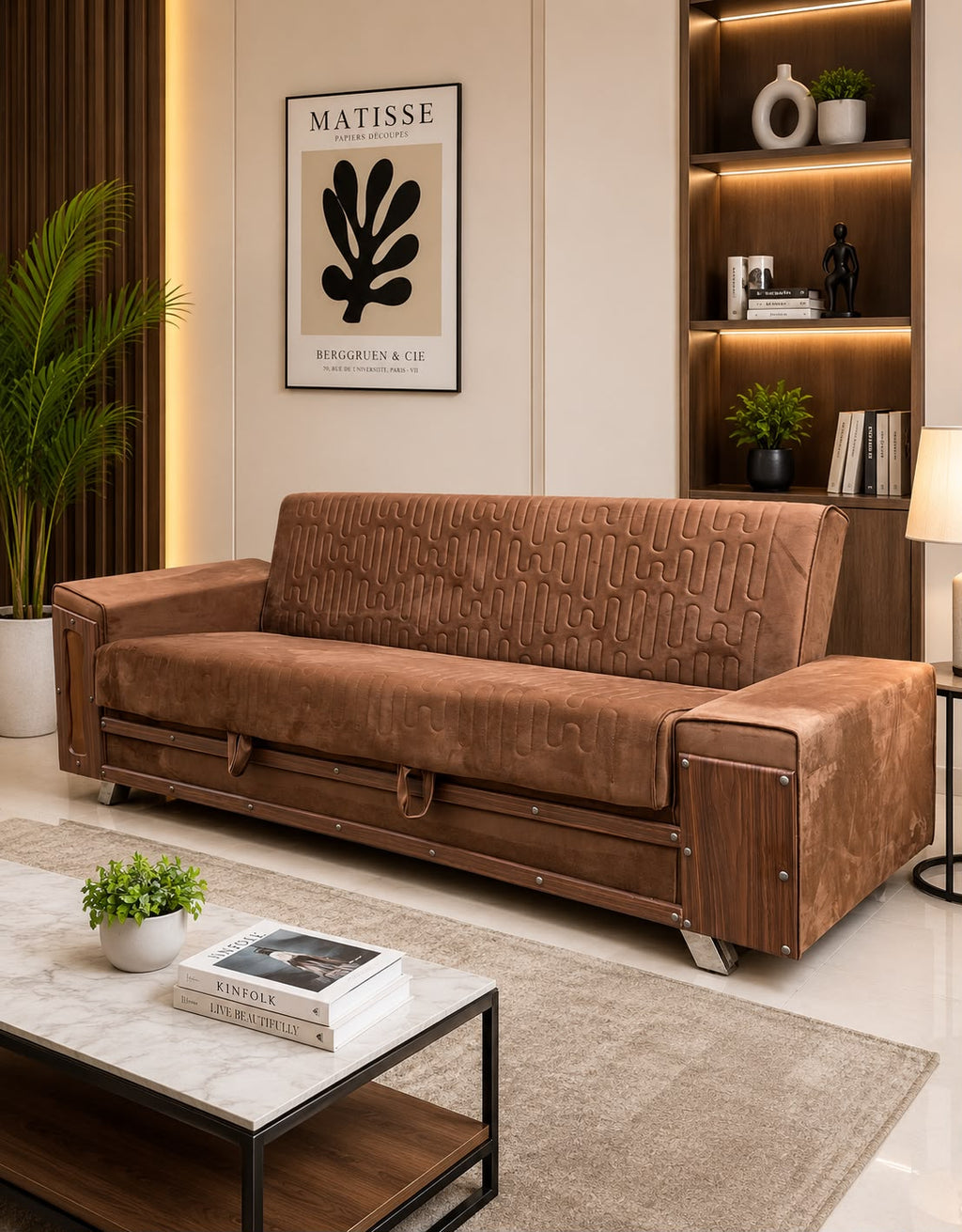Modern Convertible Sofa Bed in Pakistan