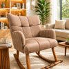 Nursery Rocking Chair Soft Cushioned