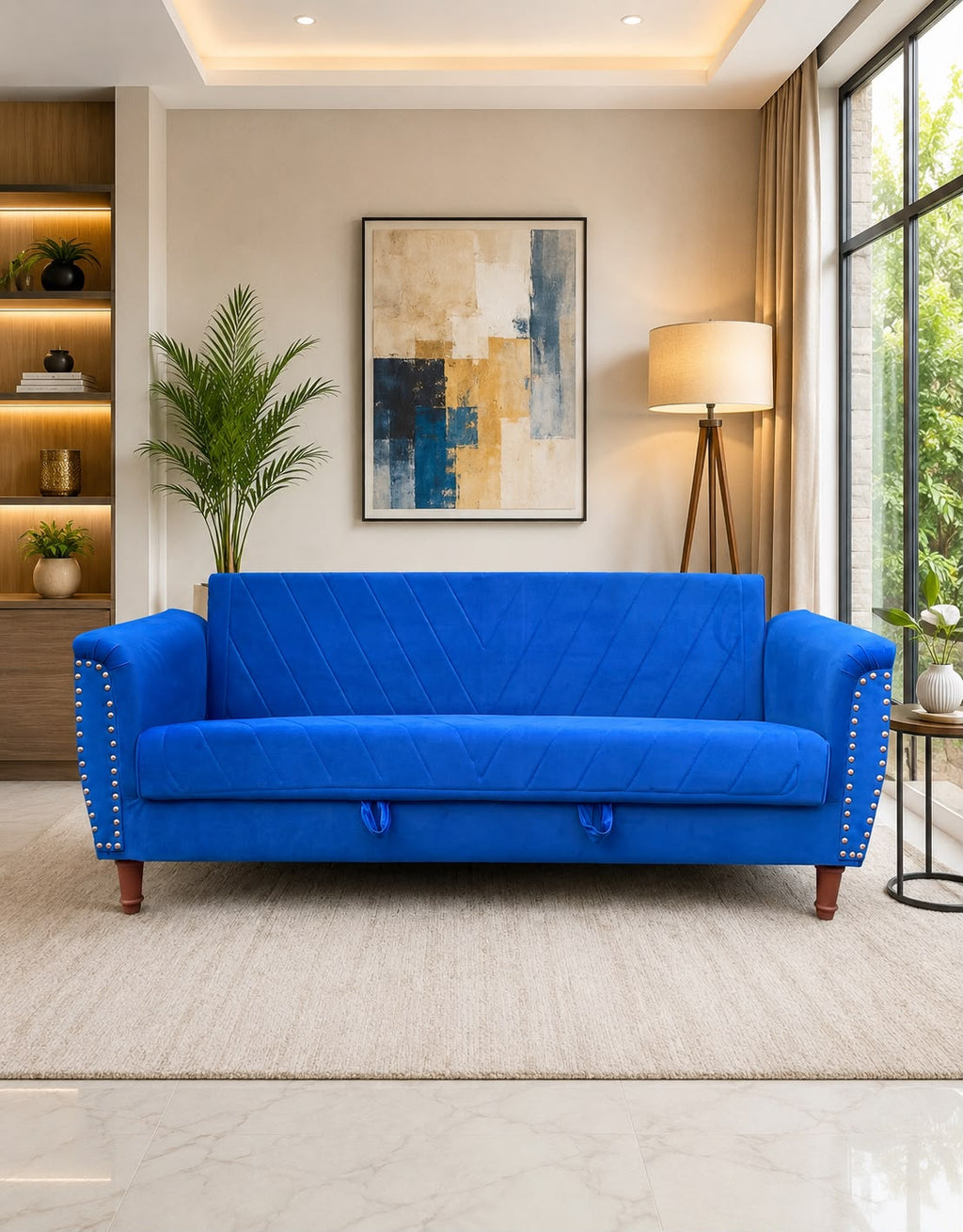 Wooden Sofa Bed for Living Room