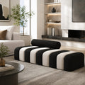 Designer Two Seater Wooden Ottoman