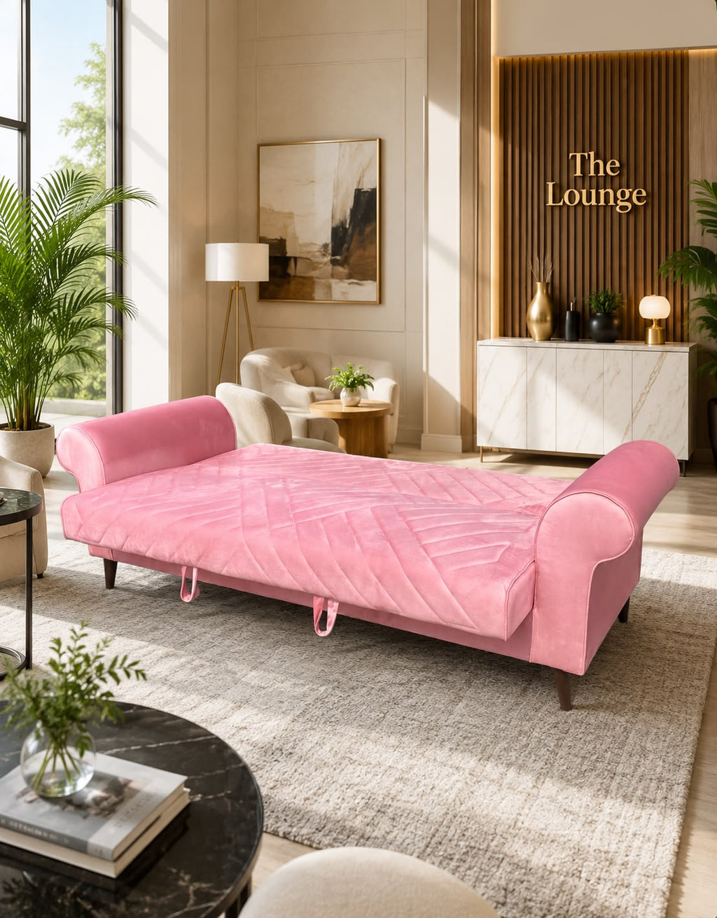 Premium Sofa Cum Bed with Easy Fold-Out Bed Design