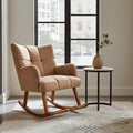 Nursery Rocking Chair Soft Cushioned