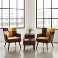 Small Coffee Table With Chairs Pair Article No4
