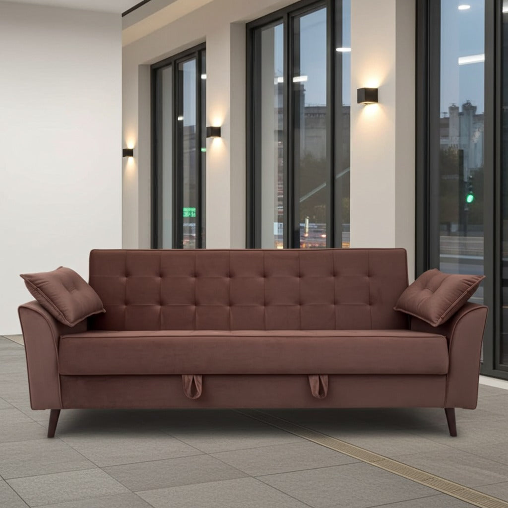 Modern Reclining Sofa Cum Bed for Living Room