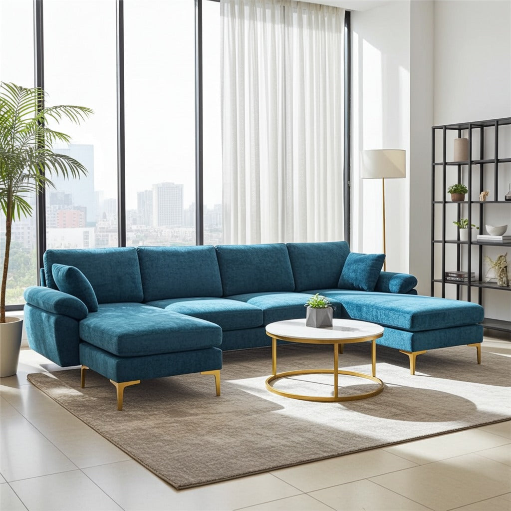 Stylish 8 Seater Corner Sofa for Modern Homes