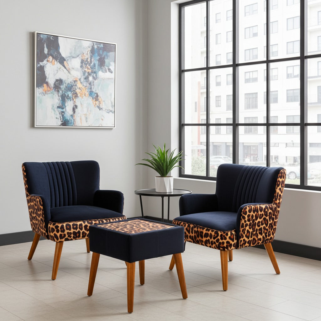 Coffee Table With Chairs Article No8