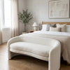 Modern Bench Sofa with Durable Wooden Construction