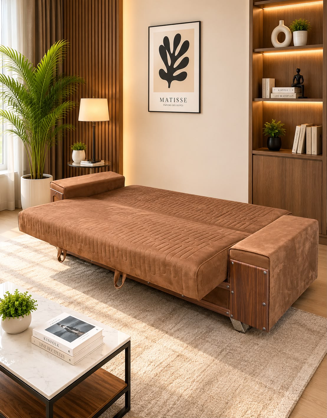 Modern Convertible Sofa Bed in Pakistan