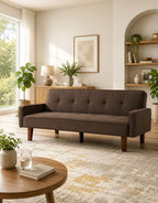 Modern Reclining Sofa Bed with Premium Upholstery