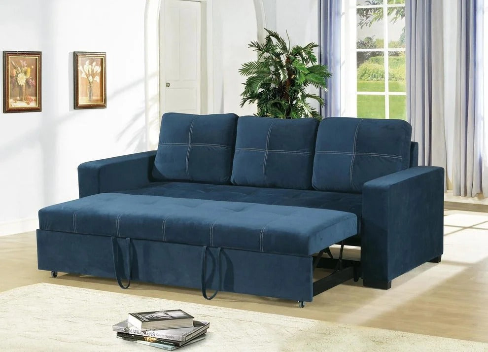 Wooden Double Sofa Cum Bed with Premium Molty Foam