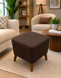 Modern Wooden Stools Pair for Living Room & Bedroom