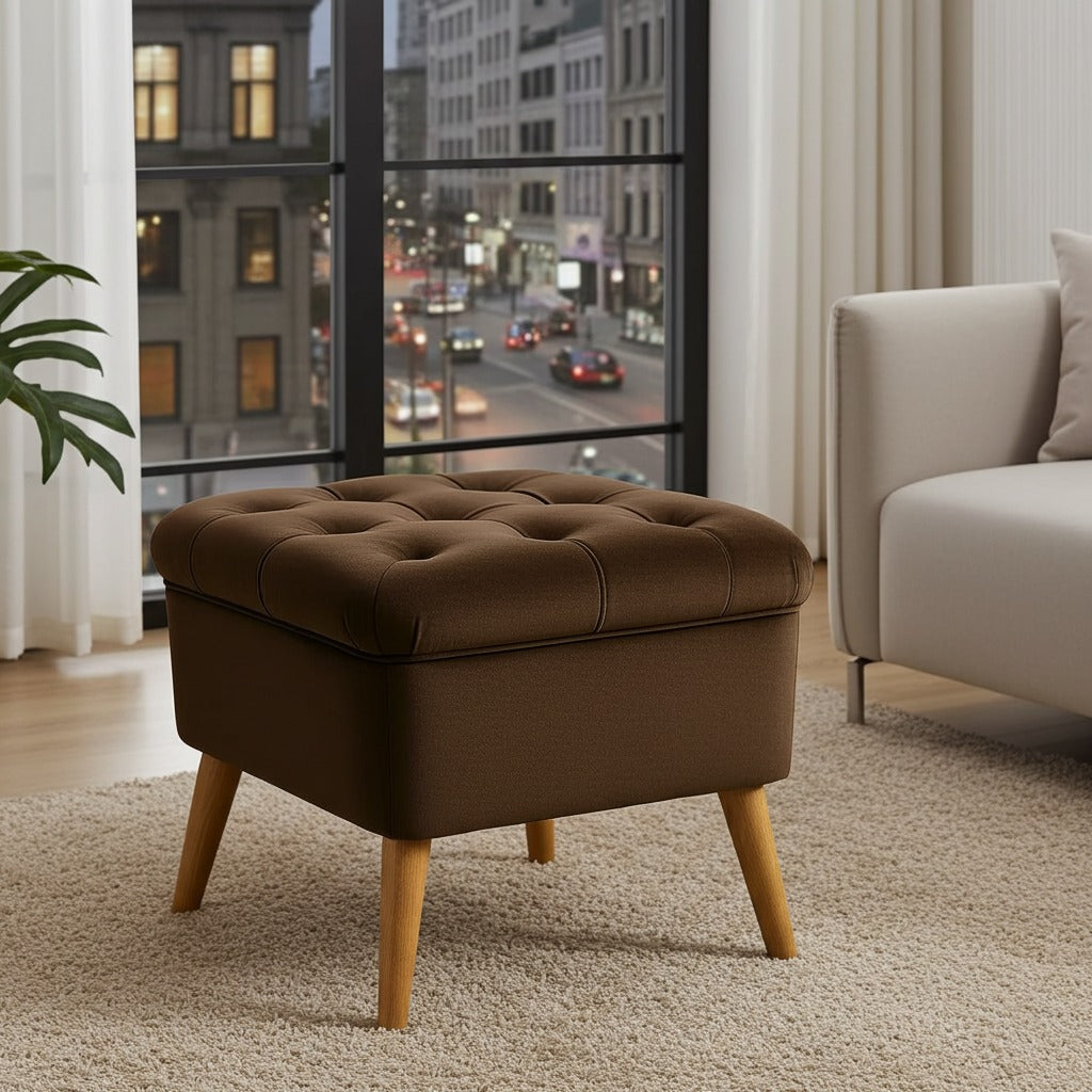 backless stools pair