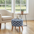 Outdoor round stools pair