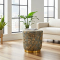 Outdoor stools pair