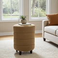 Round stools pair