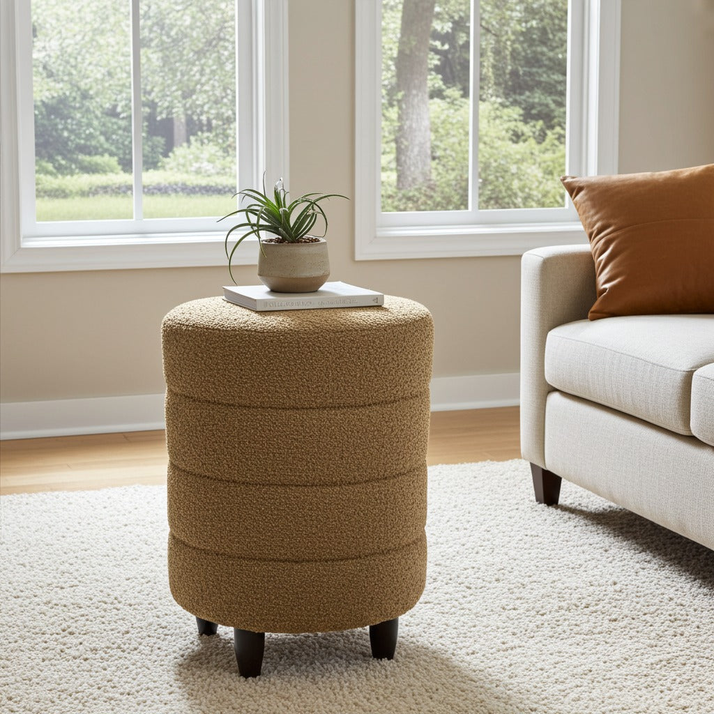 Round stools pair