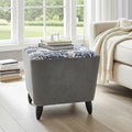 Sleek square stools pair