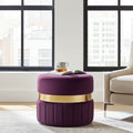 Vintage round stools pair